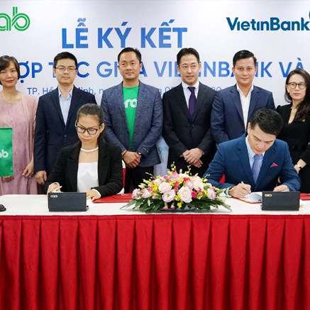 VietinBank ‘bắt tay’ Grab hợp tác chiến lược