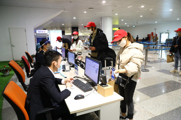 Vietjet đón chuyến bay quốc tế đầu tiên của năm mới từ Nhật Bản