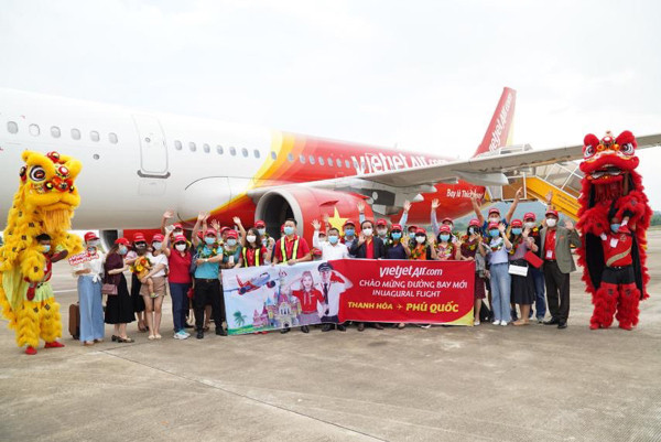 Vietjet kết nối thêm 5 đường bay với Phú Quốc