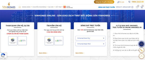 Vinhomes áp dụng mô hình kinh doanh O2O với BĐS thứ cấp