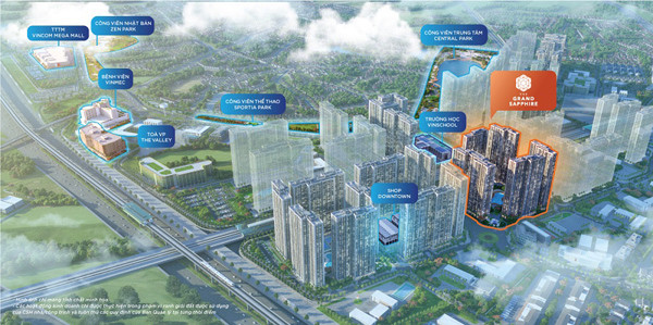 Vinhomes Smart City ra mắt phân khu ‘đắt giá’ The Grand Sapphire