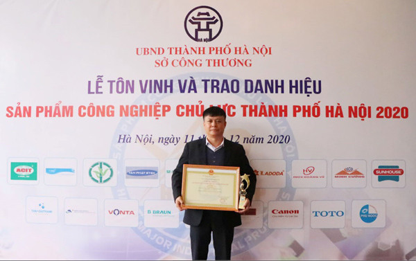 VONTA vào Top 10 Sản phẩm công nghiệp chủ lực TP. Hà Nội năm 2020