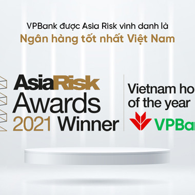 VPBank - ngân hàng xuất sắc nhất về quản trị rủi ro và sản phẩm phái sinh