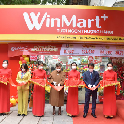 WinMart+ khai trương cửa hàng nhượng quyền đầu tiên