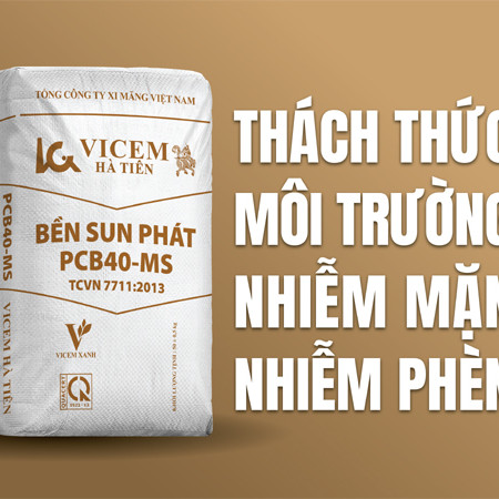 Xi măng chuyên dụng cho công trình ven biển và nhiễm phèn