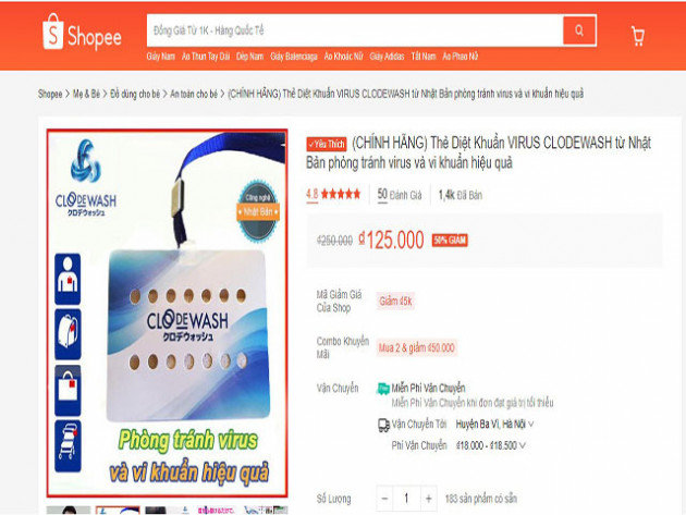 Bộ Công Thương: Yêu cầu shopee, Sendo, Chotot... phối hợp chống dịch Covid-19