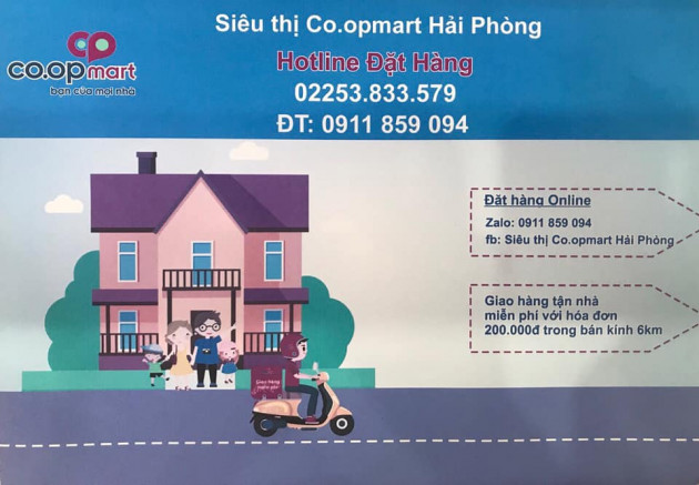 Chống dịch Covid-19: Hải Phòng giới thiệu 3 siêu thị tin cậy bán hàng qua Facebook