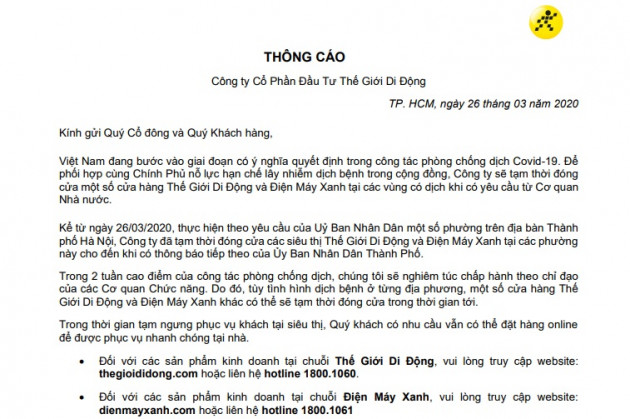 dich covid-19: ong nguyen duc tai tam dong cua sieu thi the gioi di dong hinh anh 2