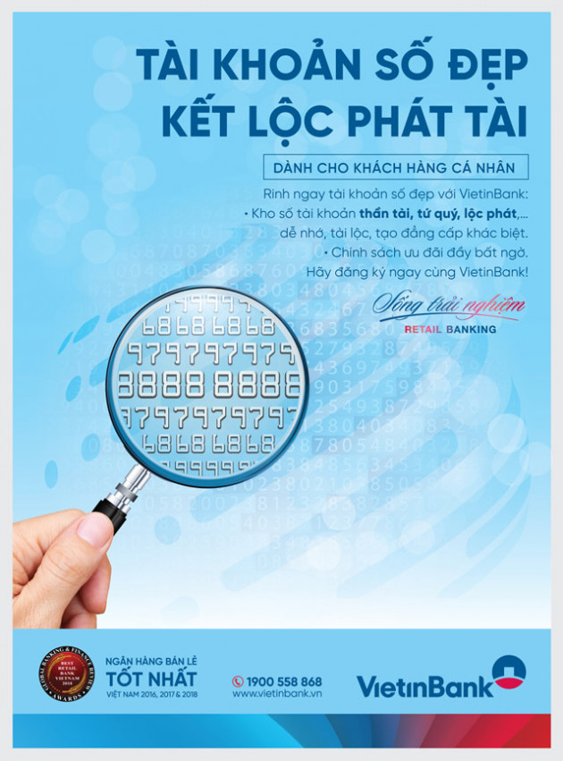 Dịch vụ tài khoản số đẹp "hút" khách hàng dịp đầu xuân
