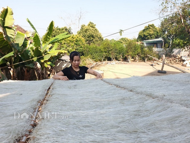 Điện Biên: Phất lên từ nghề làm miến dong ngon nức tiếng