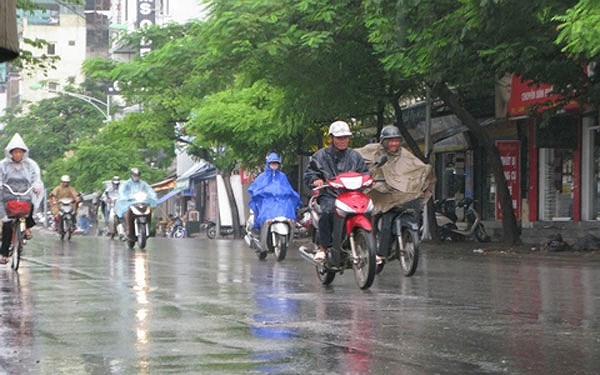 dụ báo thòi tiét (31/3): cuói tuàn, 2 mièn nam bác dèu có mua rào và dong hinh anh 1