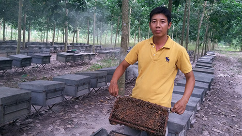 nha nong dong nai trung mua, duoc gia ong mat hinh anh 1