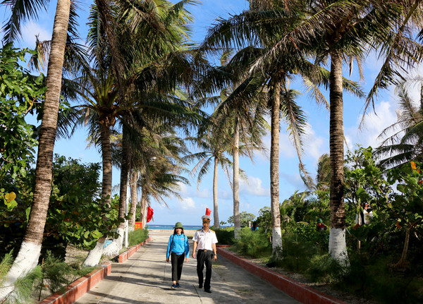 ra truong sa ngam dao dua giua bien dong hinh anh 1