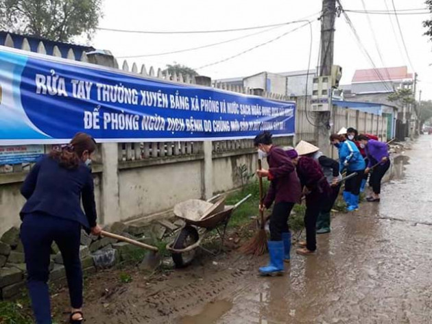 Thái Nguyên: Tuyên truyền giúp nông dân phòng virus corona1