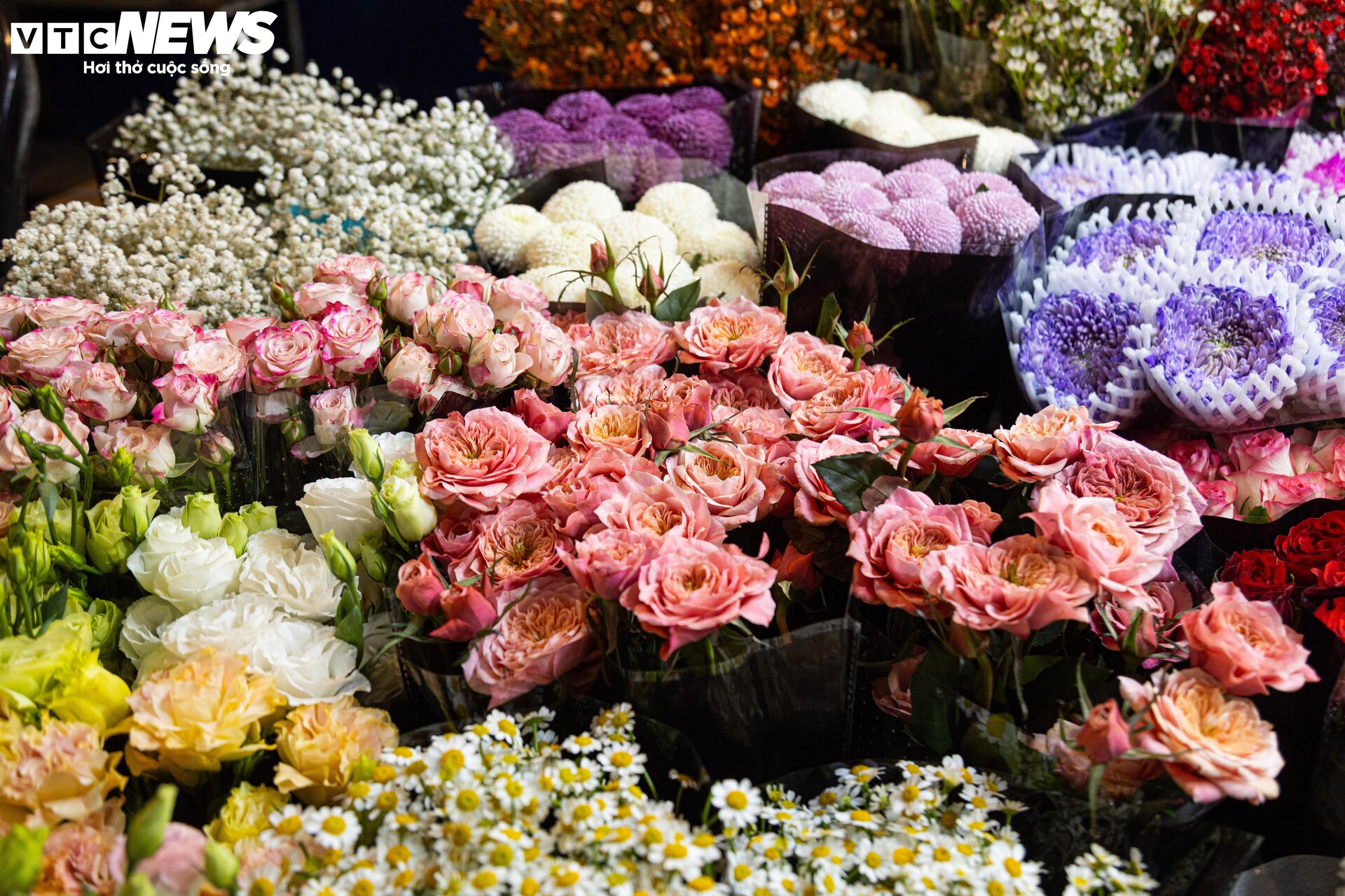 Giá hoa 20/11 tăng mạnh, nhiều cửa hàng vắng khách - Ảnh 5
