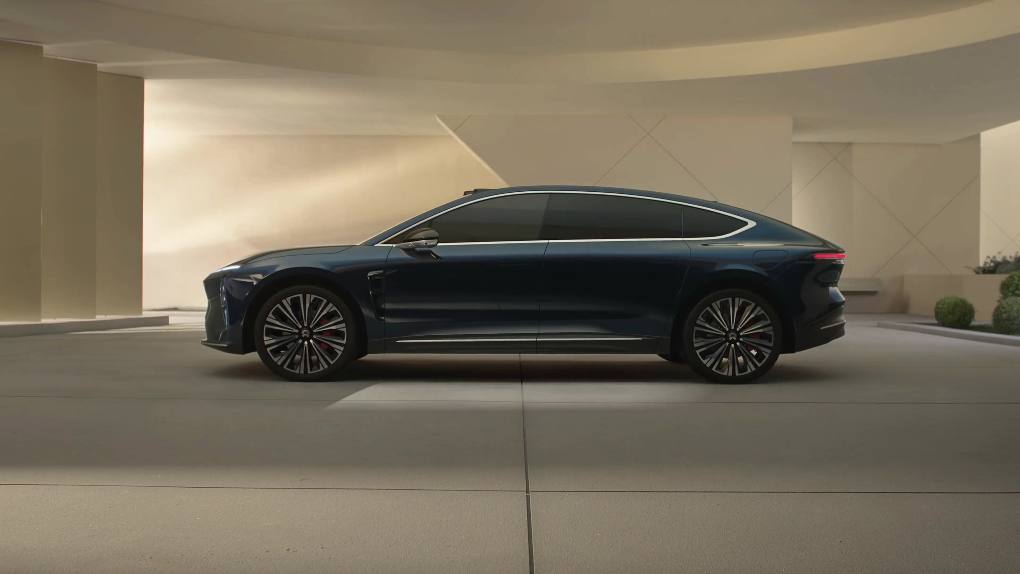 Hãng xe điện Trung Quốc khoe hệ thống treo xịn như Rolls-Royce, ly nước không rơi một giọt dù đi qua gờ giảm tốc - Ảnh 6