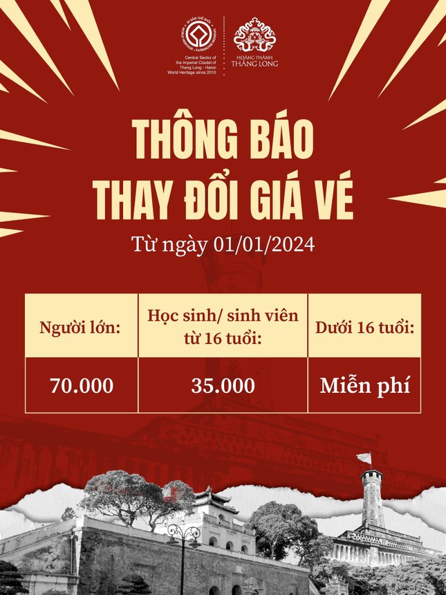 Nhiều di tích tại Hà Nội tăng phí tham quan - Ảnh 1