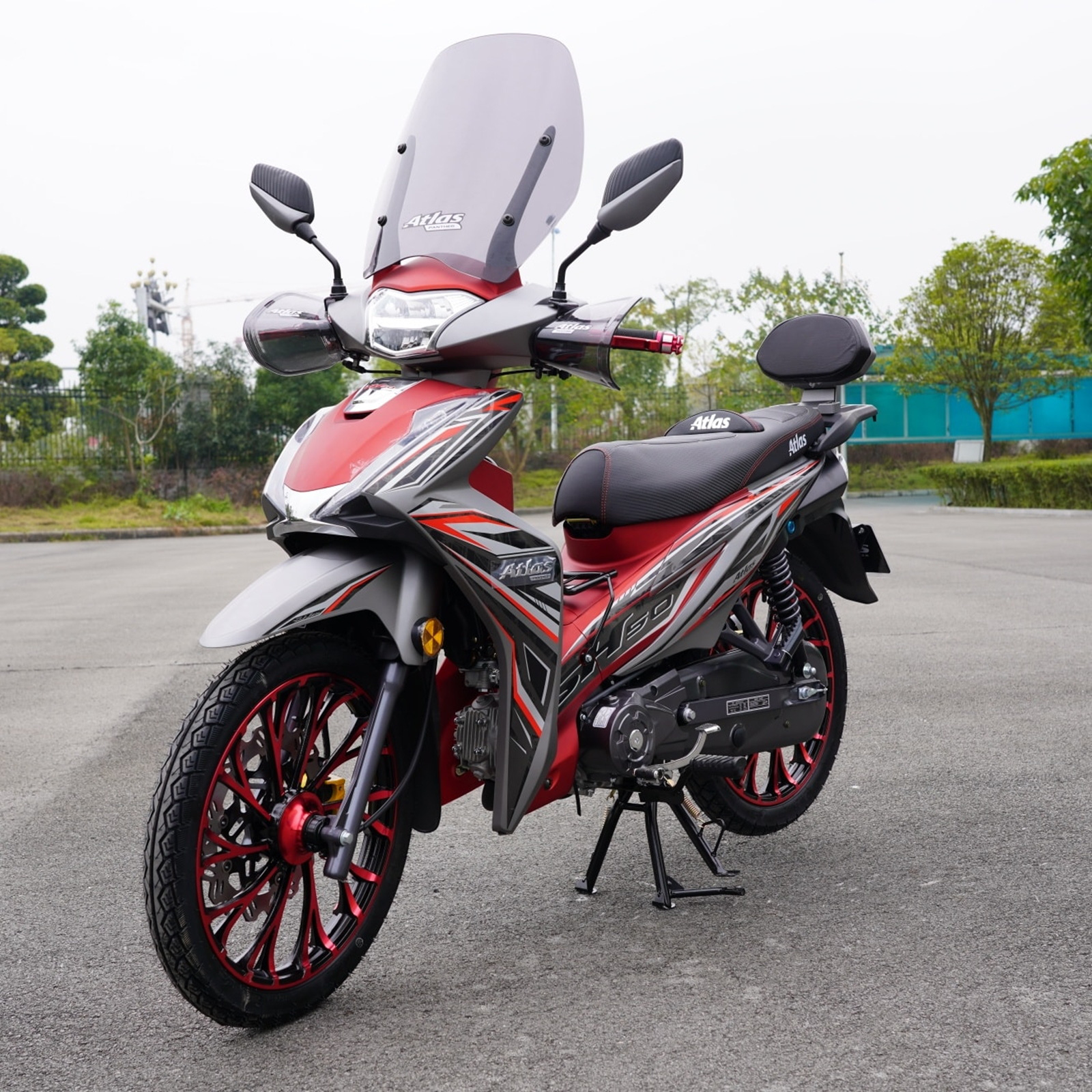 Cũng tên SH, đầu giống SH nhưng chiếc xe có giá quy đổi 60 triệu đồng này dùng động cơ 50cc, số như Wave - Ảnh 2