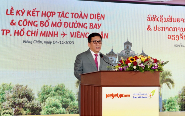 Vietjet hợp tác toàn diện với Lao Airlines, mở đường bay TP.HCM – Viêng Chăn - Ảnh 2
