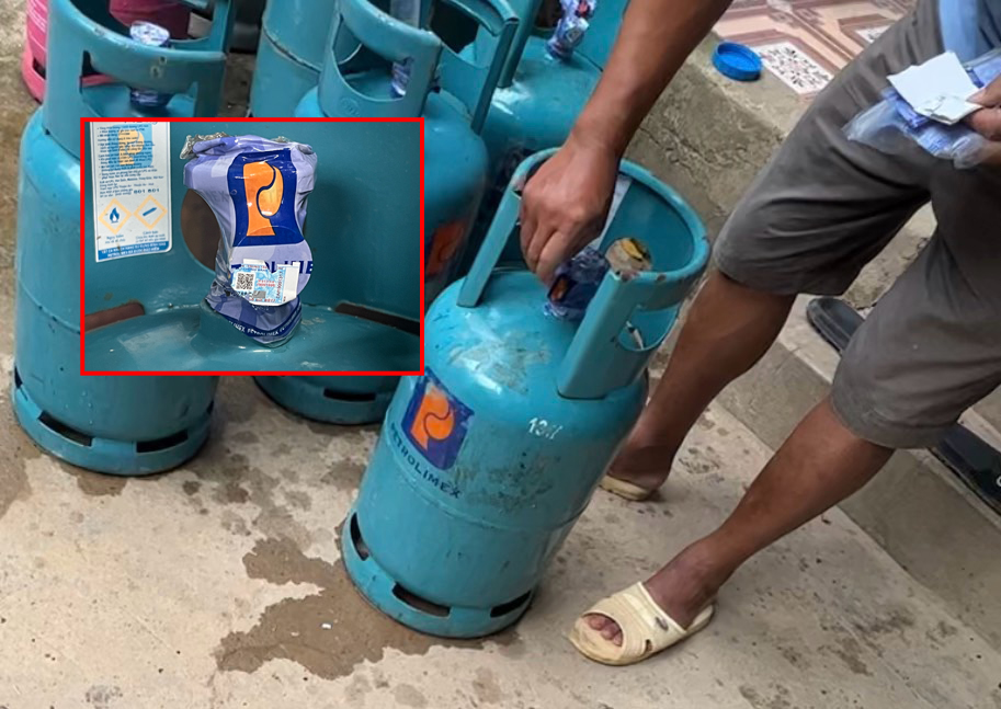 Quảng Bình: Cận cảnh công nghệ gas giả "hô biến" gas thật - Ảnh 5
