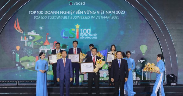 Bridgestone Việt Nam xuất sắc được vinh danh Top 100 doanh nghiệp bền vững 2023