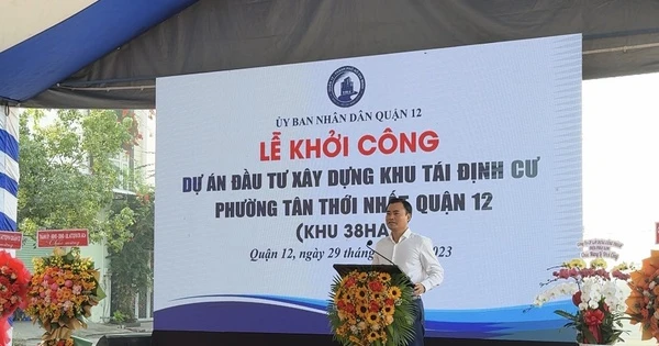 Khởi công khu tái định cư rộng 38 ha