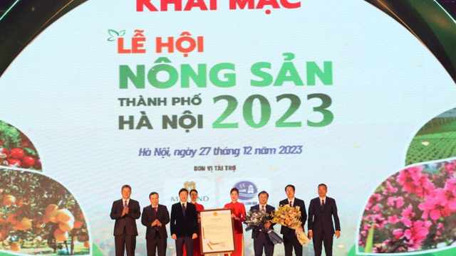 Lễ hội nông sản thành phố Hà Nội 2023: Thúc đẩy kết nối giao thương giữa Thủ đô với các tỉnh