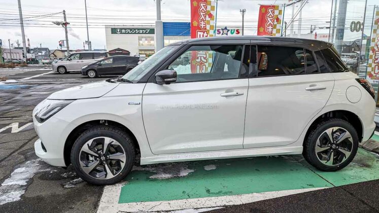 Ảnh thực tế Suzuki Swift 2024 tại đại lý: Hiện đại hơn nhưng nhiều chi tiết thiết kế rối, nhiều công nghệ an toàn - Ảnh 2