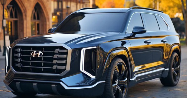 Hyundai Palisade thế hệ mới lần đầu lộ diện: Thiết kế hình hộp như Santa Fe, dự kiến ra mắt năm sau