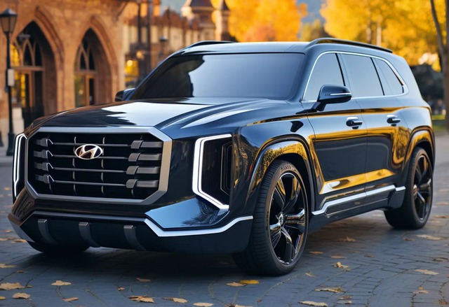 Hyundai Palisade thế hệ mới lần đầu lộ diện: Thiết kế hình hộp như Santa Fe, dự kiến ra mắt năm sau - Ảnh 4