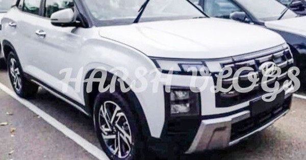 Hyundai Creta 2024 lộ diện rõ nét ngoại thất qua loạt ảnh thực tế: Vuông vức như Palisade, nhiều điểm khác hẳn bản cũ