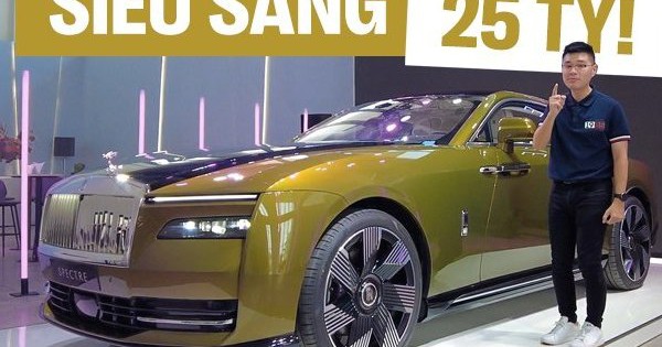 Cận cảnh Rolls-Royce Spectre vừa ra mắt Việt Nam: Giá từ 17,99 tỷ nhưng muốn ưng ý phải chi thêm vài tỷ mua option, sạc đầy mất 9 tiếng