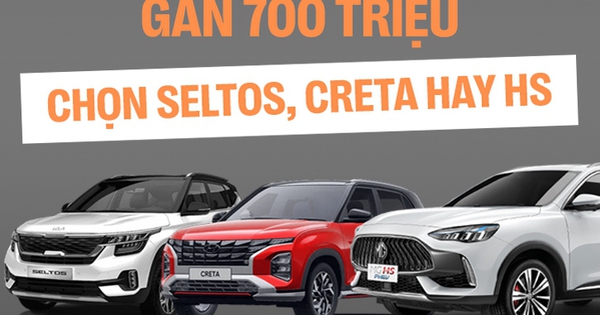 Chọn MG HS base hay Creta, Seltos ‘cận full’ tầm giá 700 triệu, bảng so sánh này cho thấy sự khác biệt rõ rệt giữa 3 xe