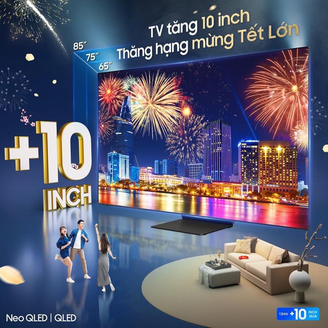 Khởi đầu Tết lớn theo cách tích cực nhất cùng TV Samsung - Ảnh 1