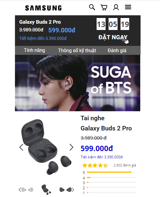 Galaxy Buds2 Pro tụt sốc, giá chỉ còn 599.000 đồng: Cảnh giác trước chiêu trò lừa đảo - Ảnh 2
