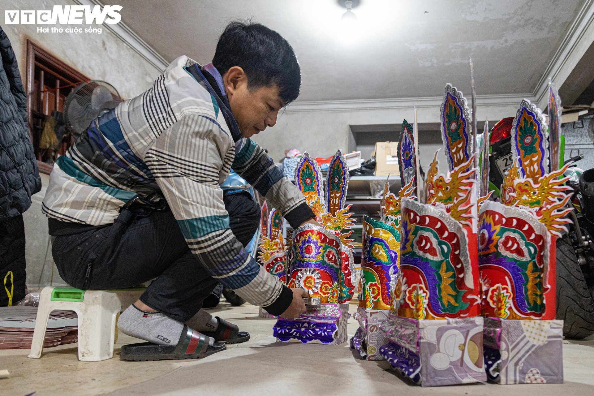 Làng 'âm phủ' Phúc Am tất bật chạy đơn hàng Tết - Ảnh 6