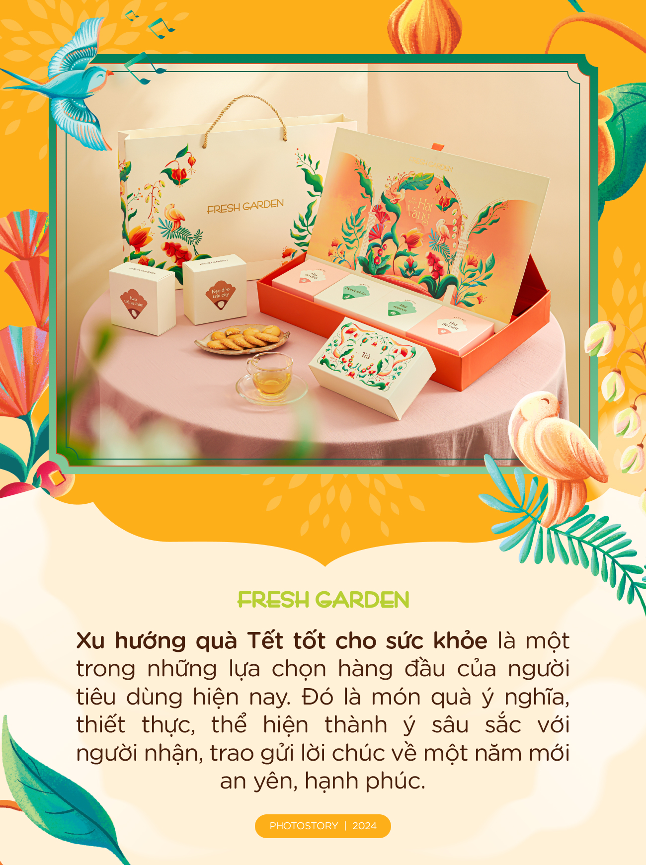 4 xu hướng quà Tết 2024 được doanh nghiệp ưa chuộng - Ảnh 1