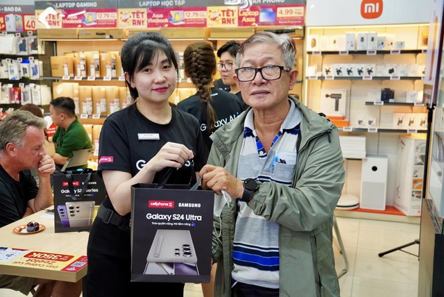 CellphoneS mở bán 2000 máy Galaxy S24 series, lên đời giảm đến 8 triệu - Ảnh 2