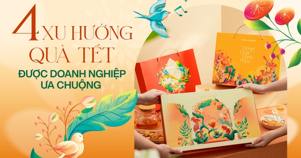 4 xu hướng quà Tết 2024 được doanh nghiệp ưa chuộng