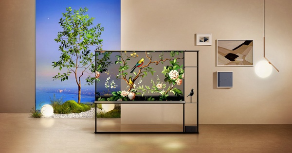 TV trong suốt ứng dụng AI “khuấy đảo” sự kiện công nghệ CES 2024
