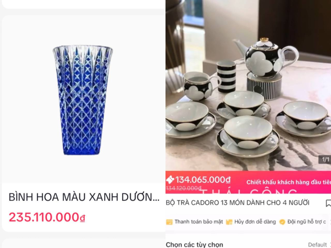 Dạo chợ mạng sắm chén đĩa "quý tộc" của NTK Thái Công, có món hơn 200 triệu đồng khiến ai cũng choáng váng - Ảnh 5