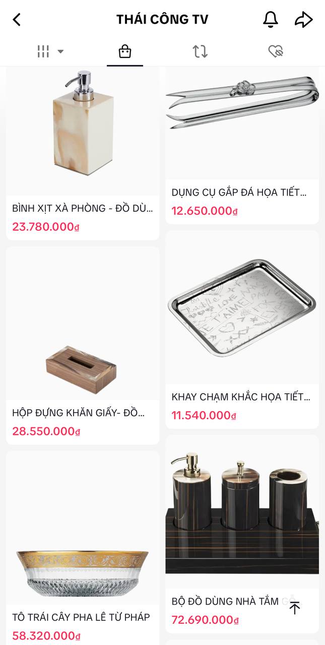 Dạo chợ mạng sắm chén đĩa "quý tộc" của NTK Thái Công, có món hơn 200 triệu đồng khiến ai cũng choáng váng - Ảnh 4