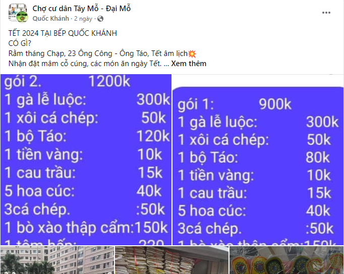 Mâm cỗ Tết giao tận nhà năm nay được săn lùng, nguyên con gà luộc, bánh chưng, canh măng đóng gói thành giỏ như quà biếu mang về - Ảnh 4