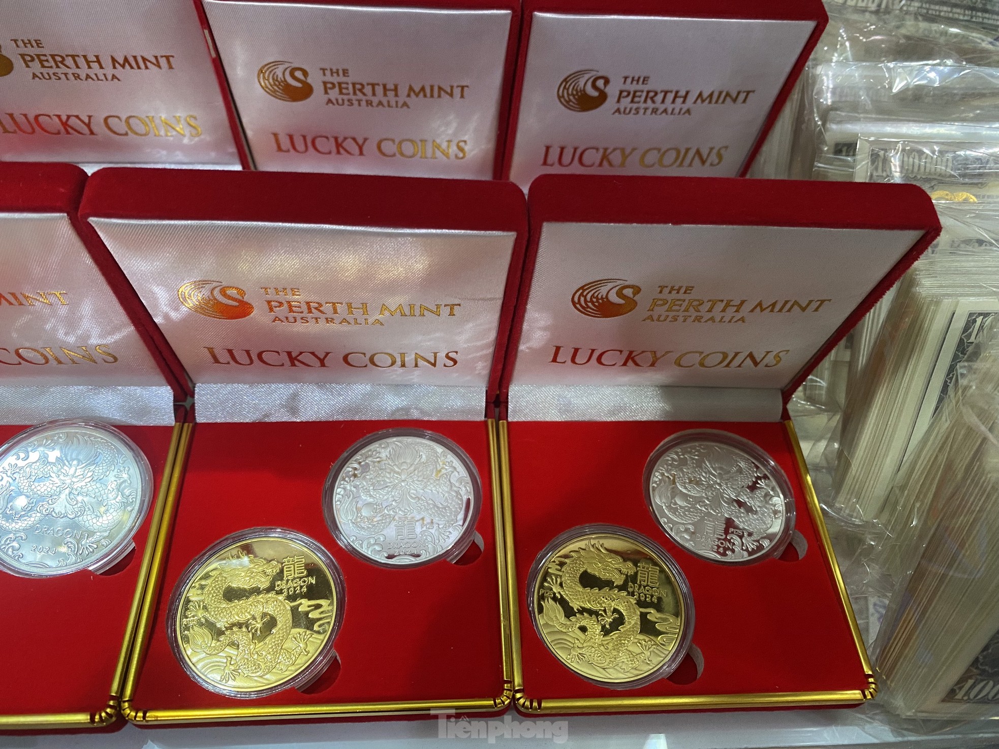 Săn lùng tiền mạ rồng vàng lì xì Tết - Ảnh 5