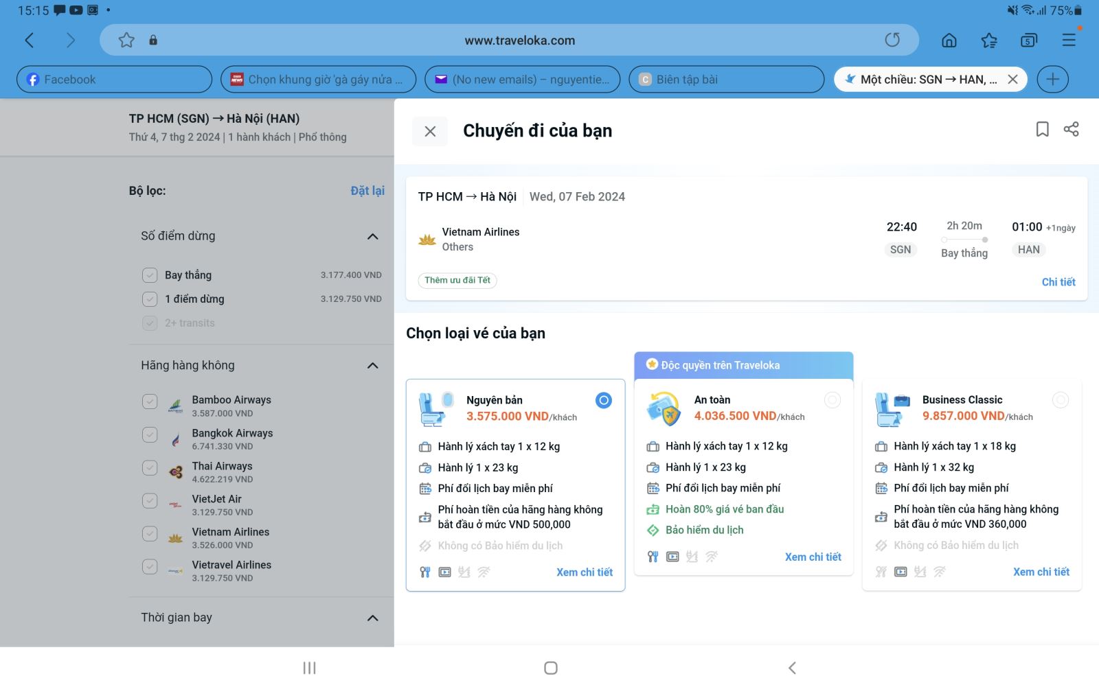 'Đau đầu' săn vé máy bay Tết Giáp Thìn 2024 - Ảnh 1