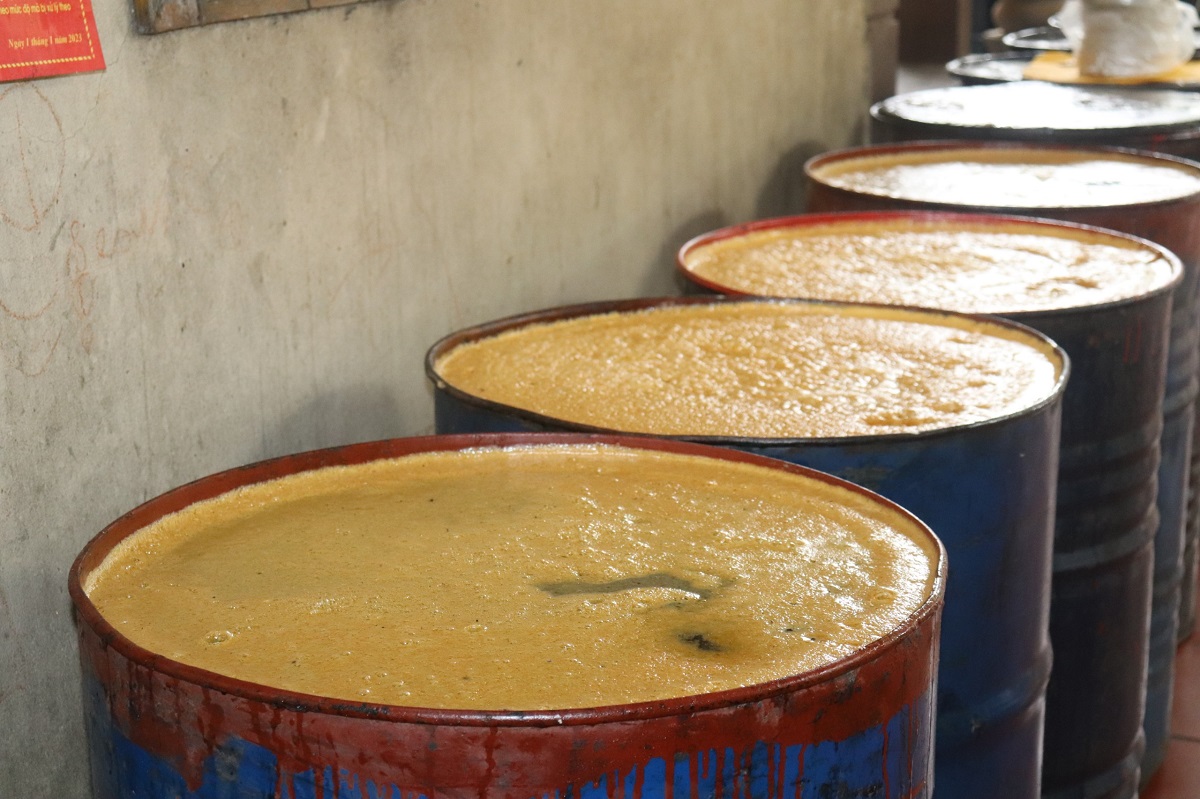 "Thủ phủ" mật mía lớn nhất xứ Thanh đỏ lửa ngày đêm phục vụ dân ăn Tết - Ảnh 8