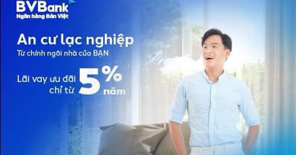 BVBank triển khai gói vay ưu đãi với lãi suất chỉ từ 5%/năm