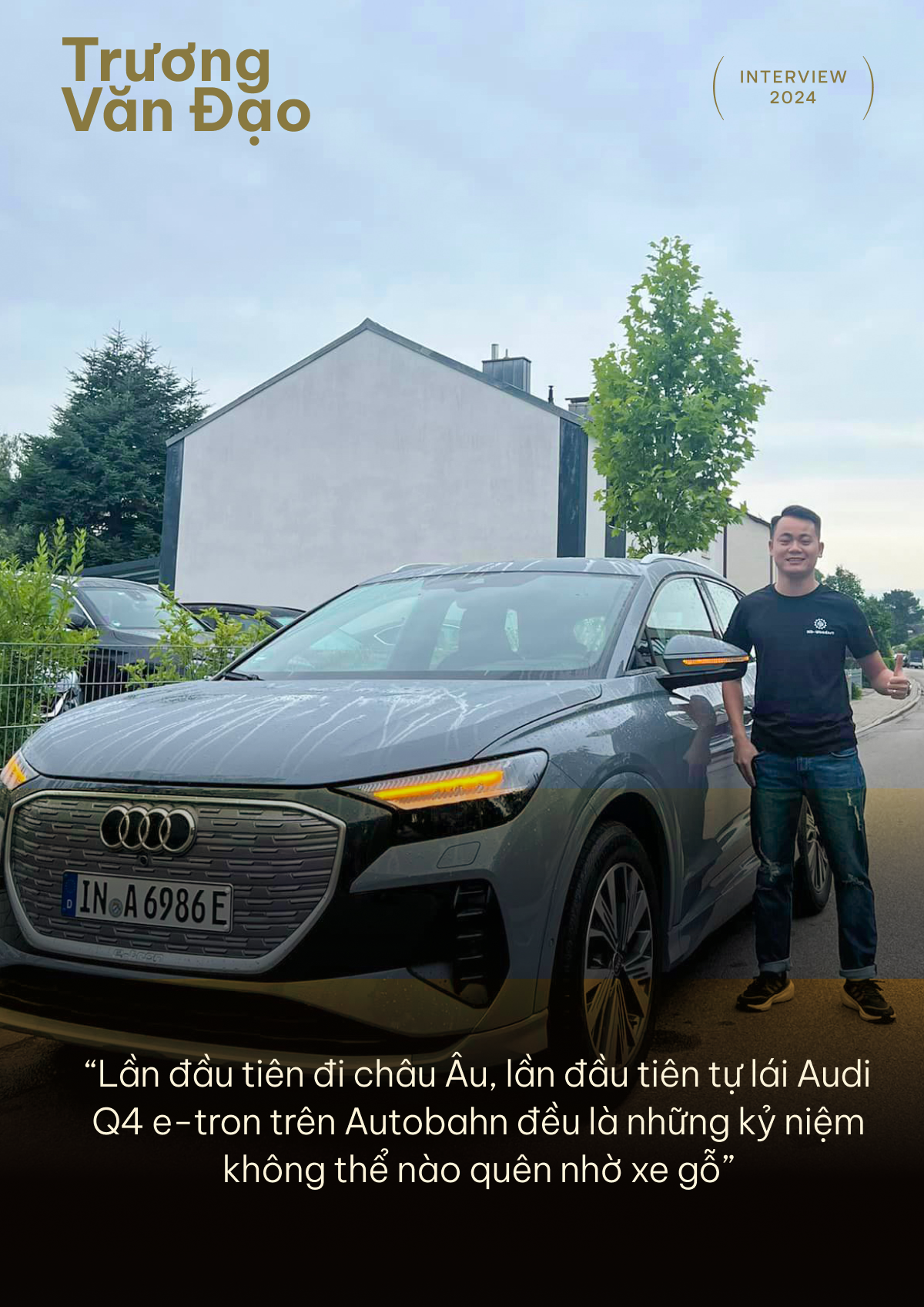 Ông bố làm xe gỗ Trương Văn Đạo: ‘Sắp tự thiết kế xe, dùng cả AI’ - Ảnh 1