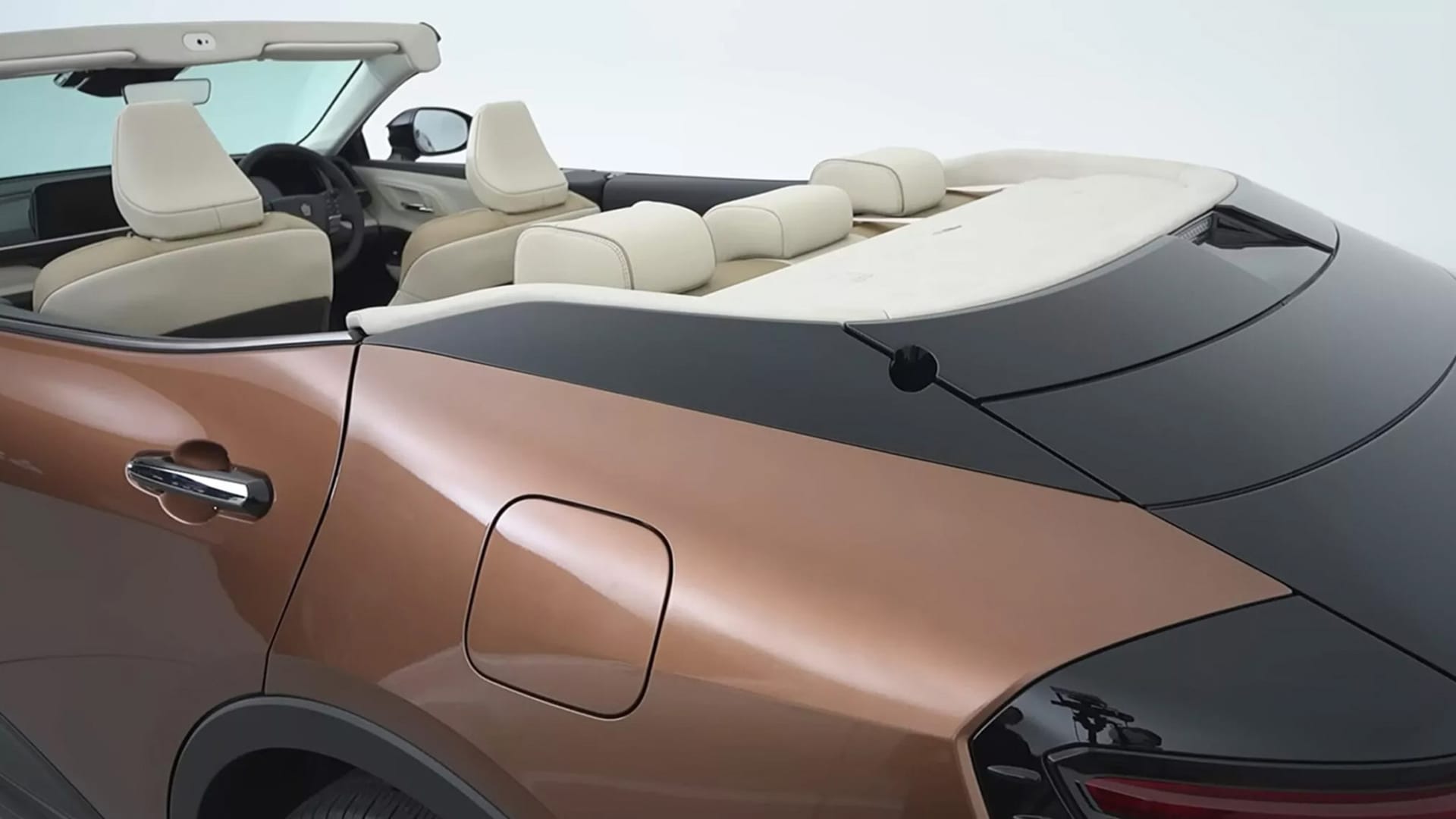 ‘Xe chủ tịch’ Toyota Crown thêm bản mui trần, nhìn đẹp nhưng đi mưa chắc chắn sẽ ướt vì hãng quyết không làm một chi tiết - Ảnh 4