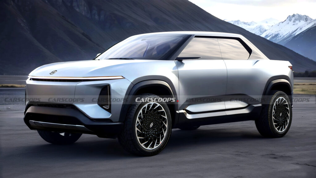 Sau cú nổ của VinFast VF Wild, ông lớn Hàn nhảy vào làm bán tải điện: Cùng lúc có 2 mẫu, còn nhiều ẩn số - Ảnh 1